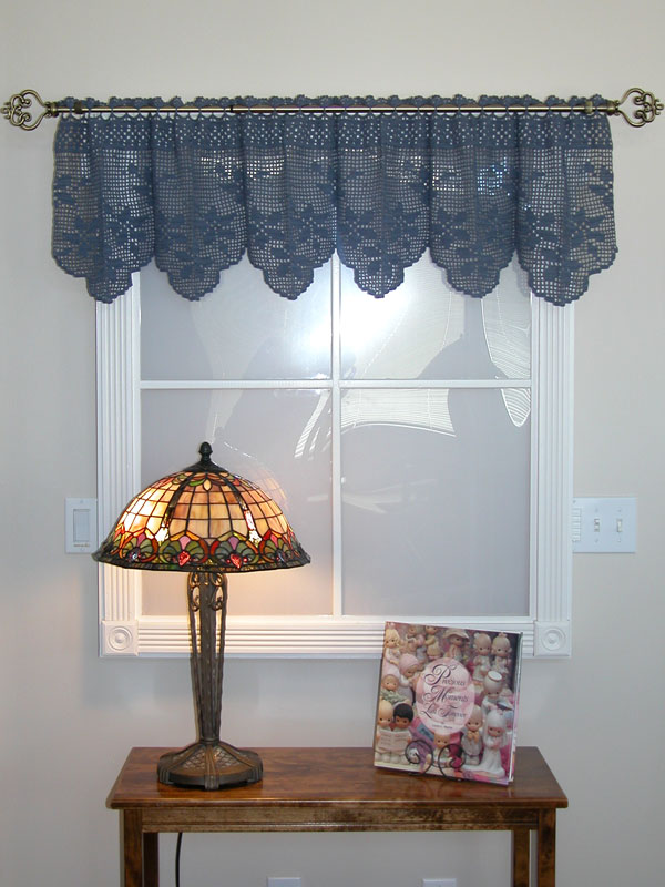 Floral Bouquet Valance