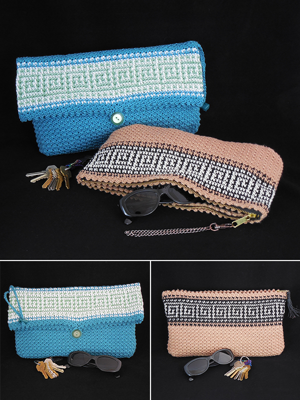 Reversible Clutch Purses