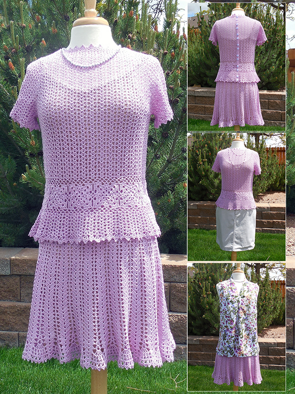 Summer Lace Skirt Set