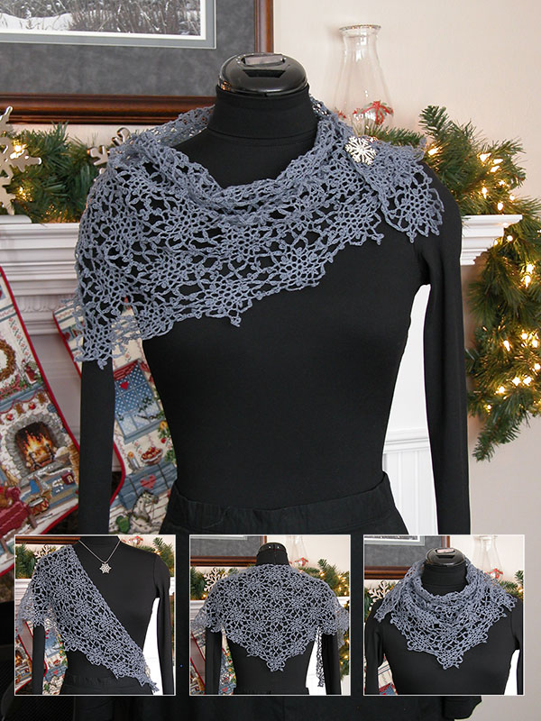 Winter Elegance Shawlette